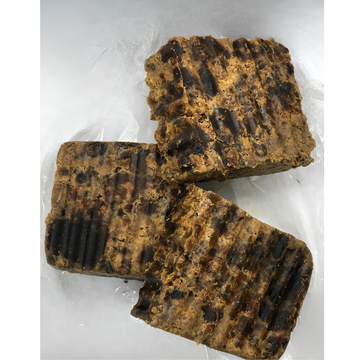 Pure African Black Soap | Smooth Glowing Skin | Acne & Dark Spot Remover | (3 five oz. Bars)